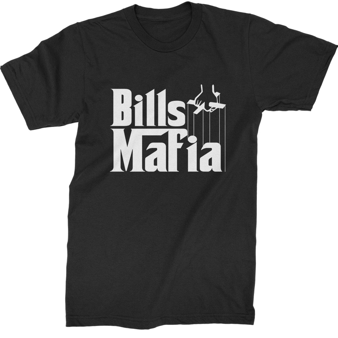 Mafia Bills Mafia Godfather Mens T-shirt Black