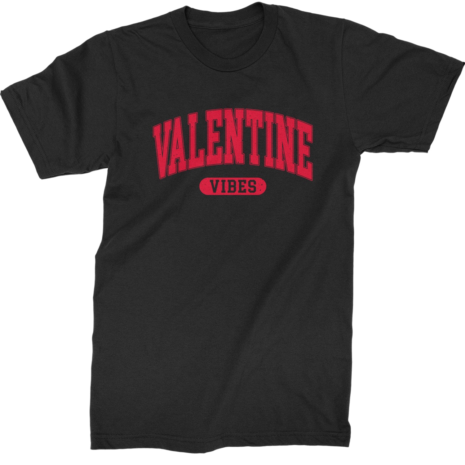 Valentines Vibes  Mens T-shirt Black