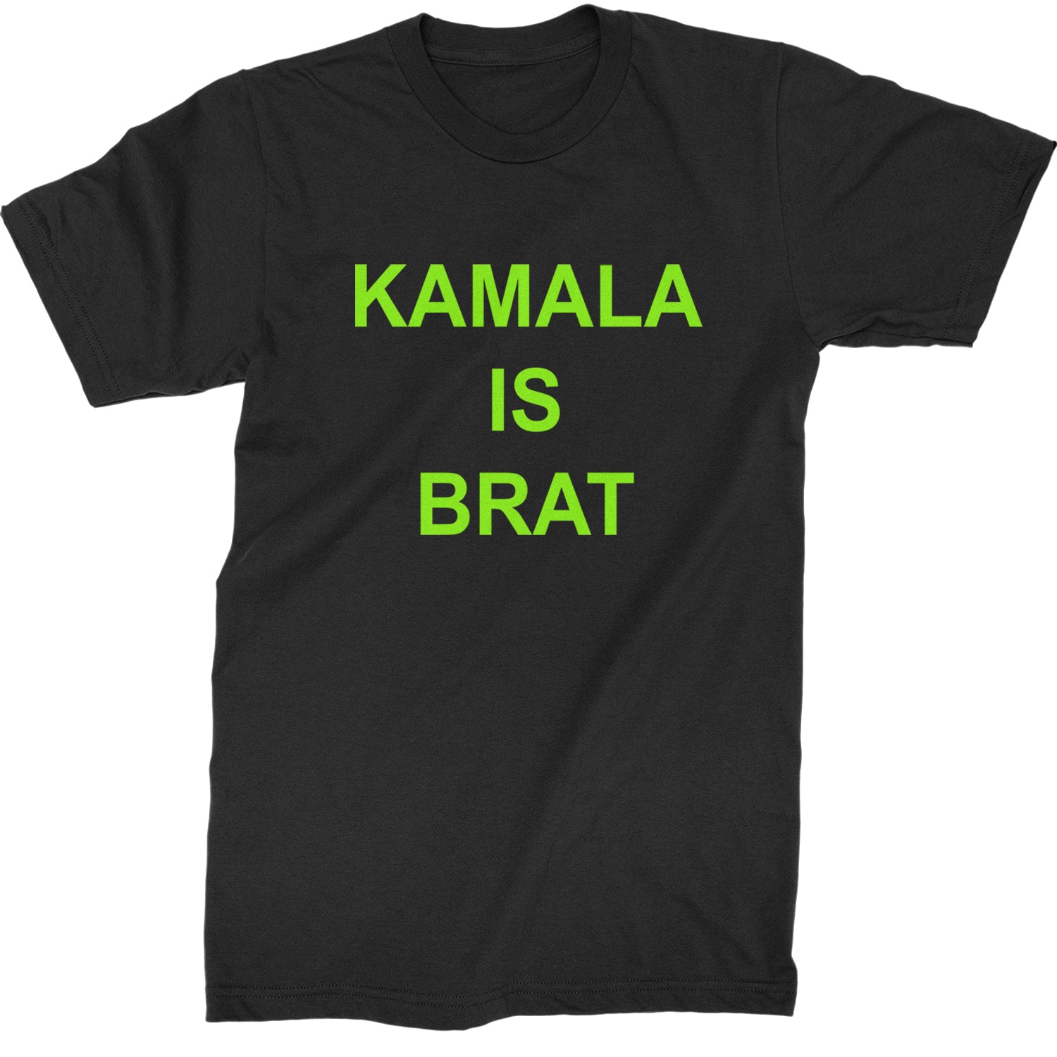 Kamala Is Brat - President Harris 2024 Mens T-shirt Black