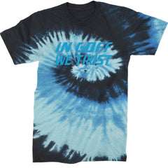In Goff We Trust Detroit  Mens T-shirt Tie-Dye Blue Ocean