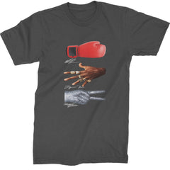 Tyson Jordan Jackson Iconic Michaels Mens T-shirt Charcoal Grey