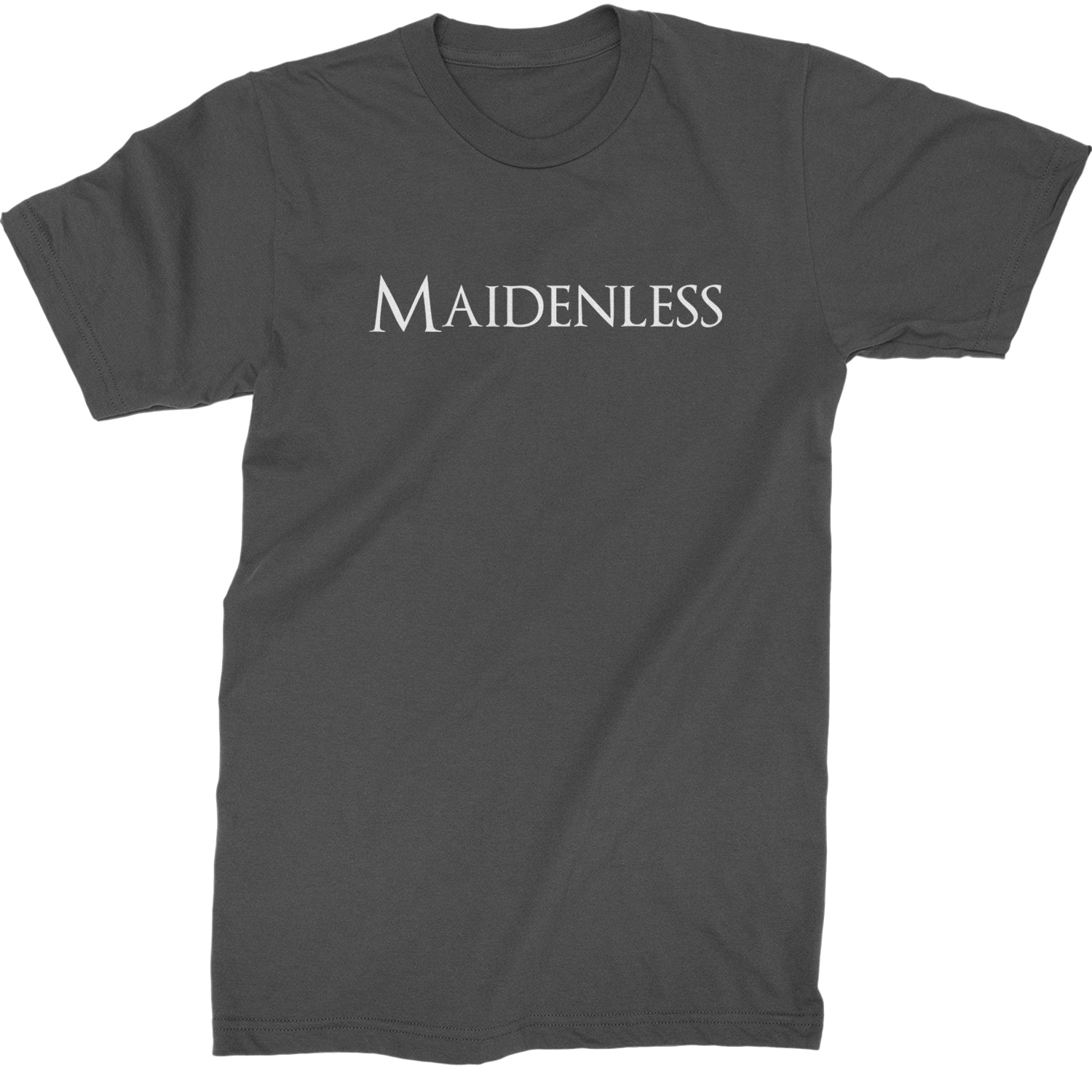 Maidenless  Mens T-shirt Charcoal Grey