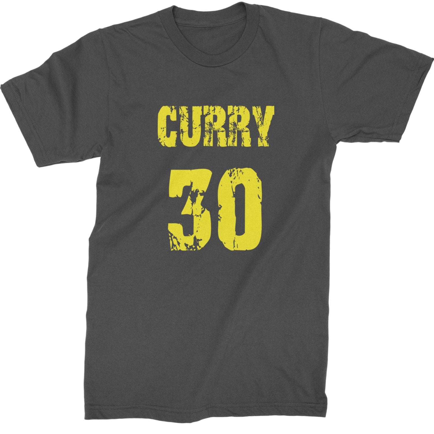 Curry #30 Mens T-shirt Charcoal Grey