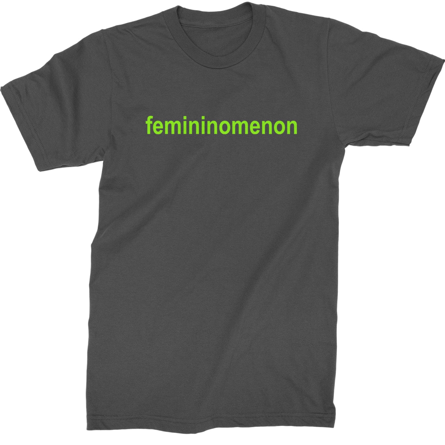 Femininomenon Female Empowerment Mens T-shirt Charcoal Grey