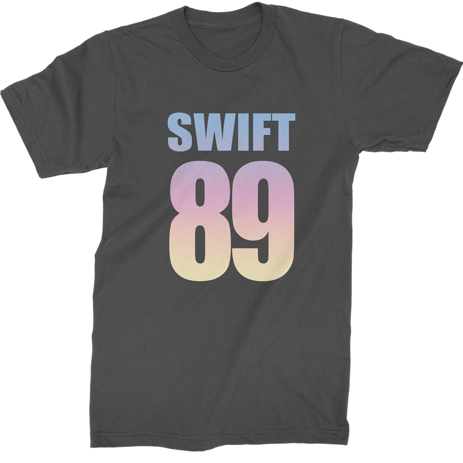 Lover Era Swift 89 Birth Year Music Fan TTPD Mens T-shirt Charcoal Grey