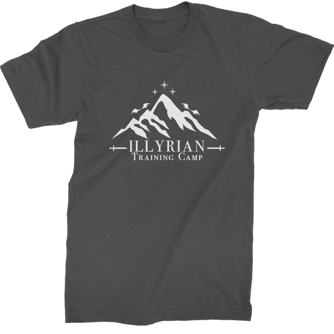 Illyrian Training Camp Night Court Mens T-shirt Charcoal Grey