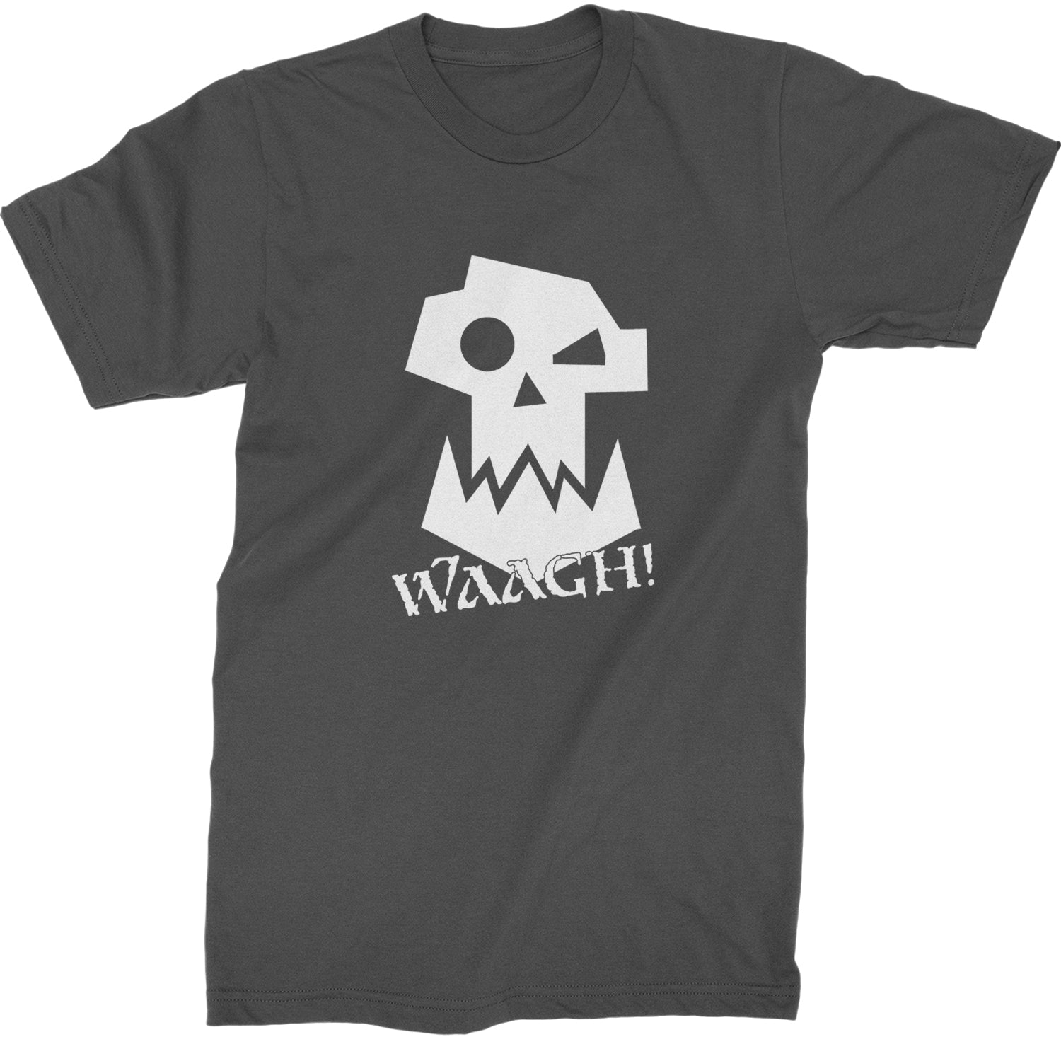 Ork Miniature Tabletop Wargaming Waagh Mens T-shirt Charcoal Grey