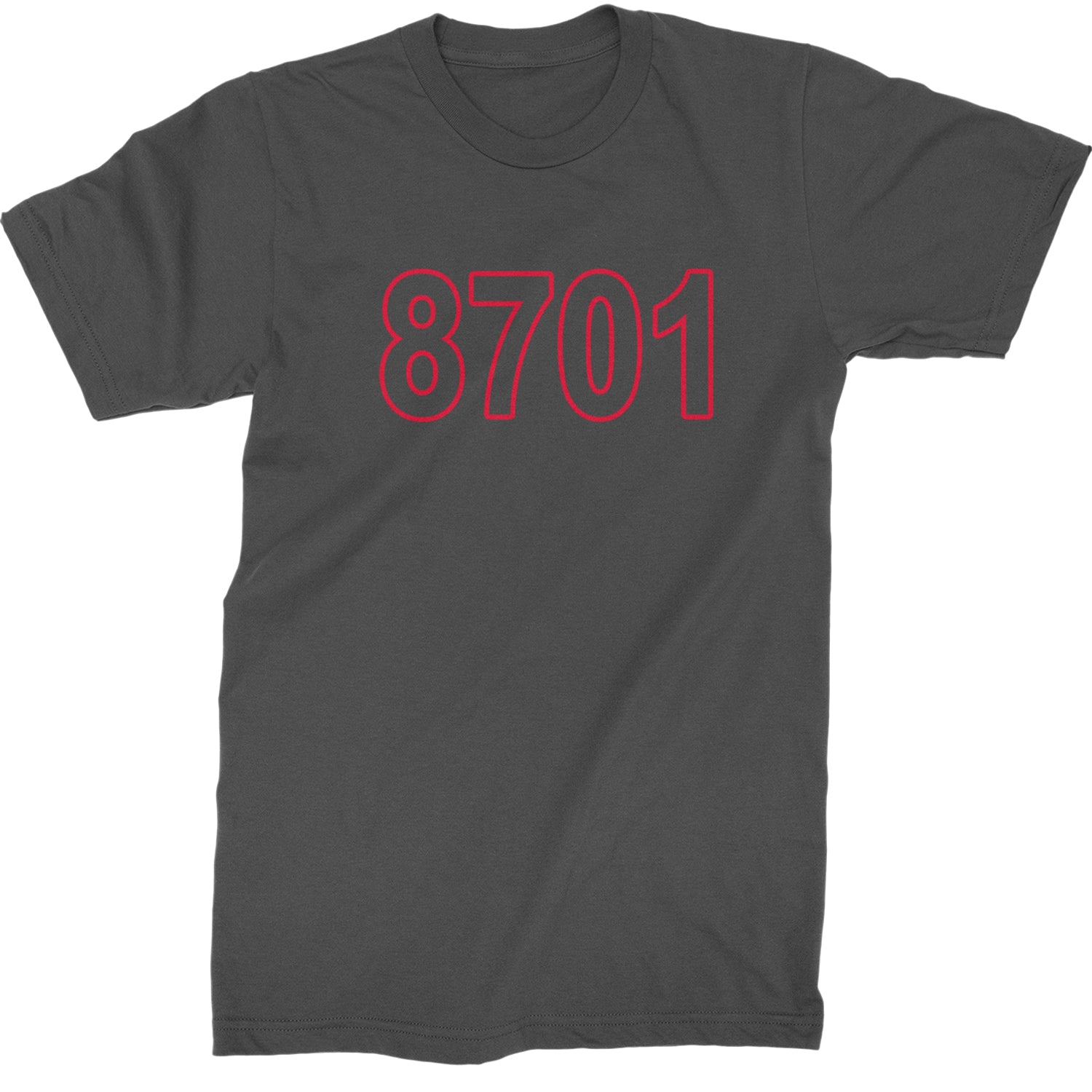 Timeless 8701 Era Y2K  Mens T-shirt Charcoal Grey