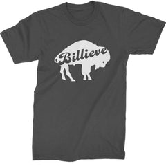 Billieve Bills Mafia Mens T-shirt Charcoal Grey