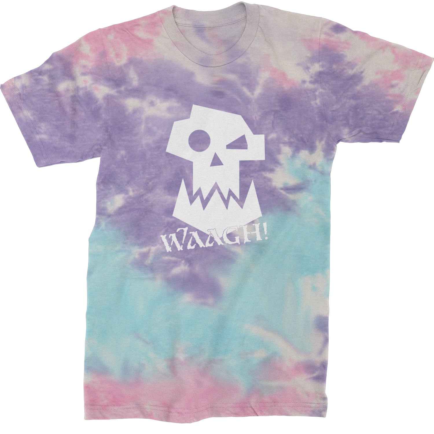 Ork Miniature Tabletop Wargaming Waagh Mens T-shirt Tie-Dye Cotton Candy