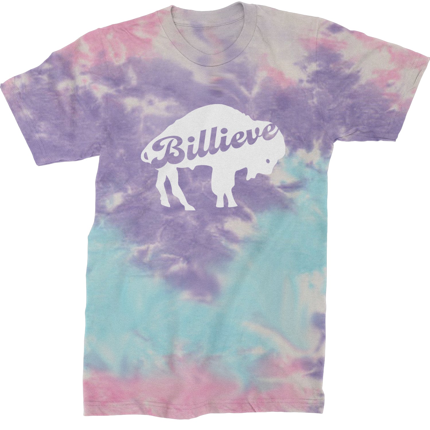 Billieve Bills Mafia Mens T-shirt Tie-Dye Cotton Candy