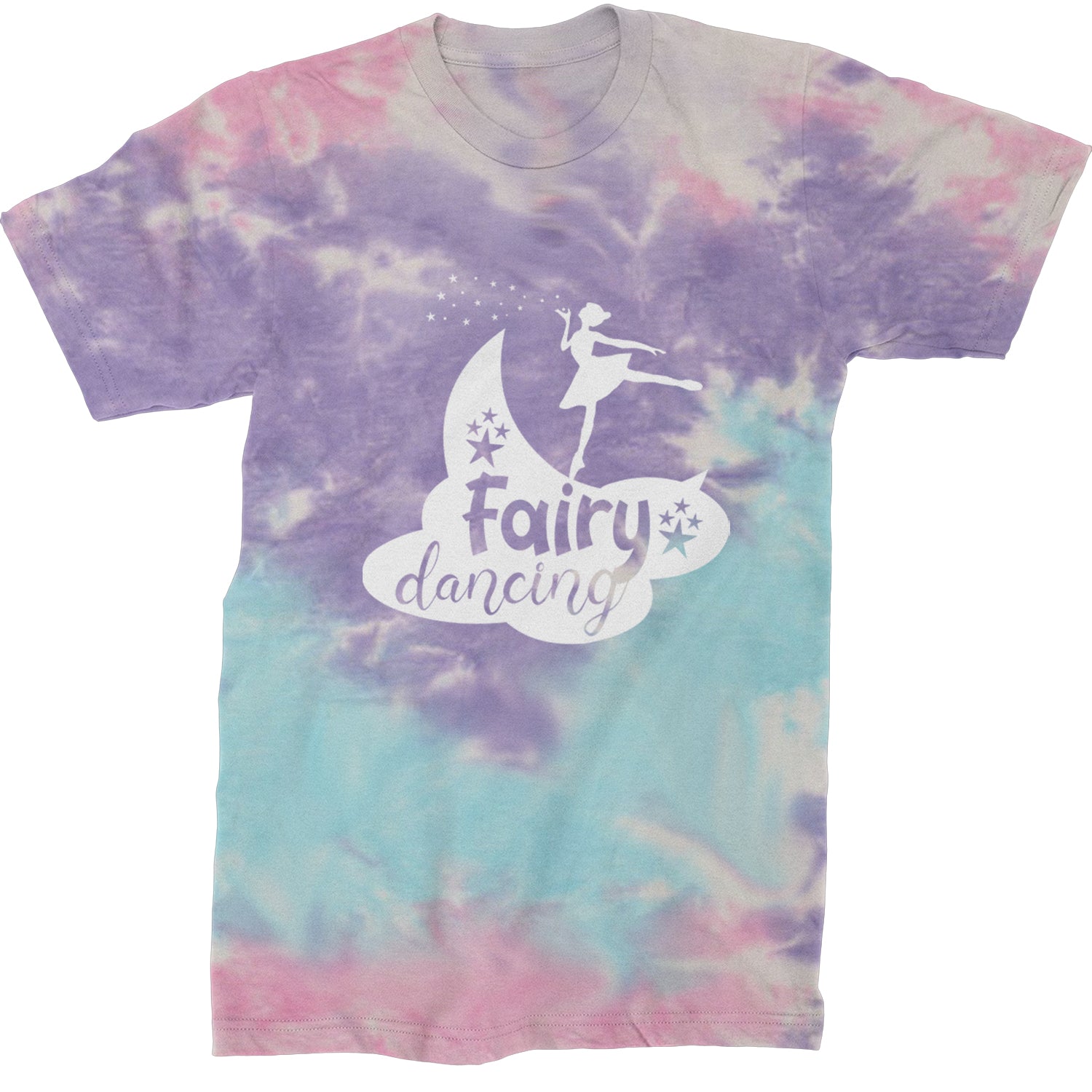 Fairy Dancing Mens T-shirt Tie-Dye Cotton Candy