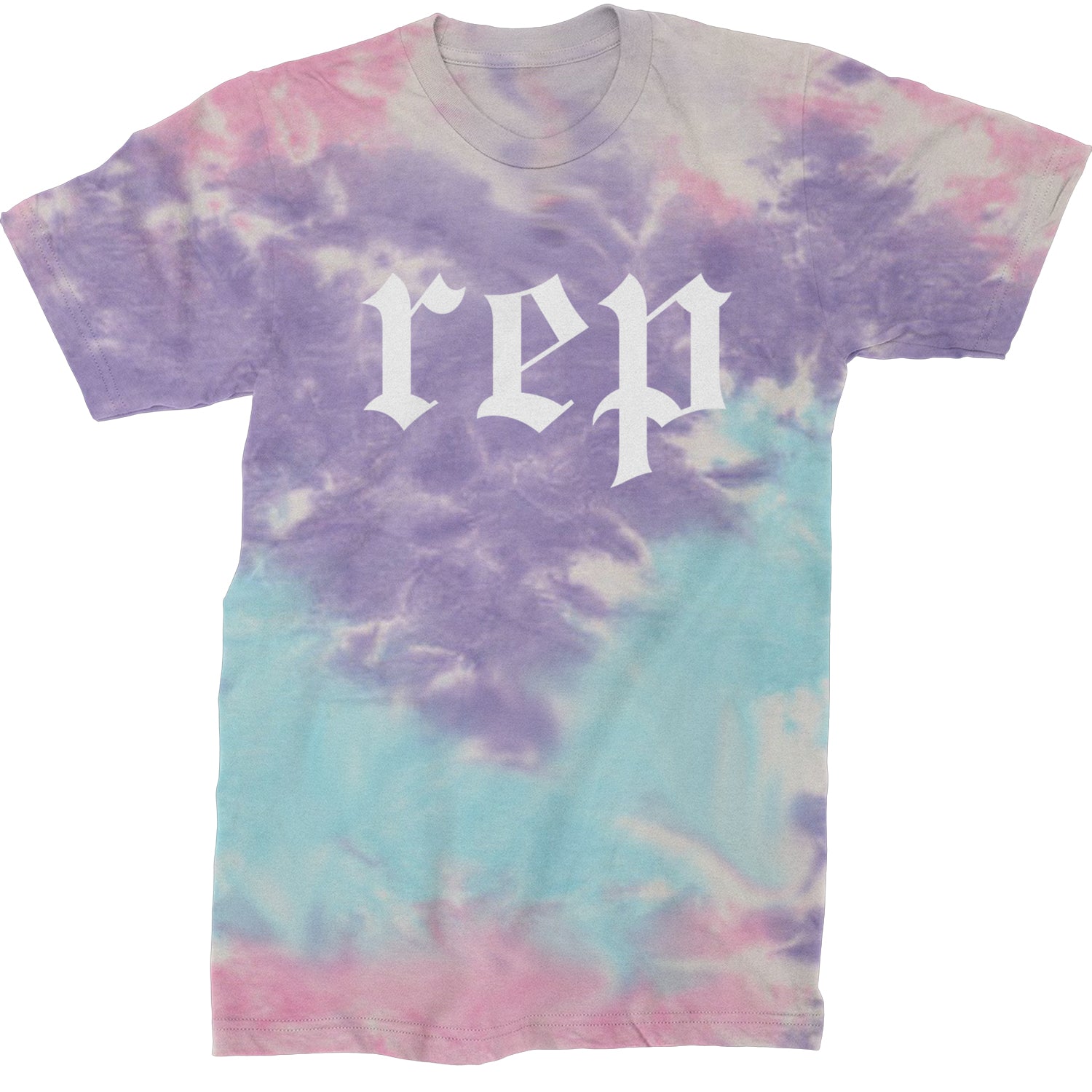 REP Reputation Eras Music Lover Gift Fan Favorite Mens T-shirt Tie-Dye Cotton Candy