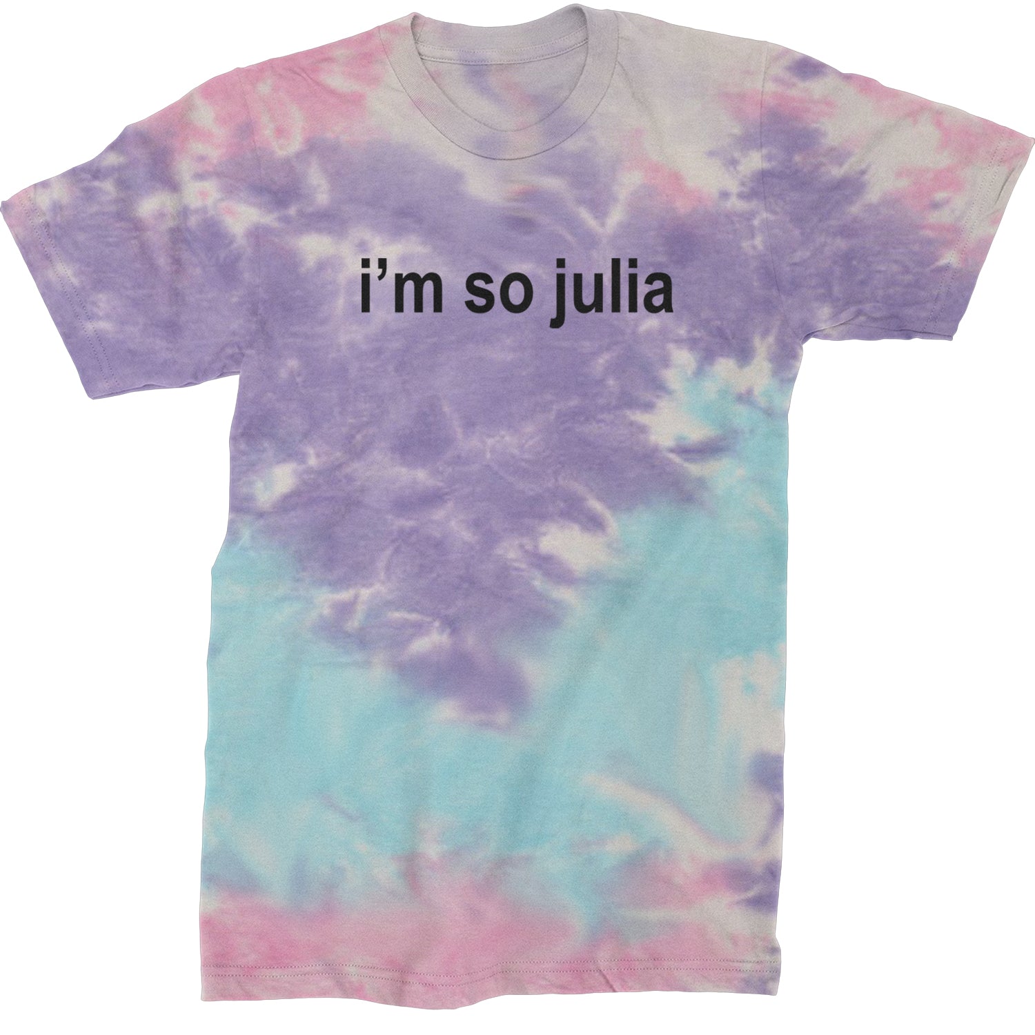 I'm So Julia Brat Green Mens T-shirt Tie-Dye Cotton Candy