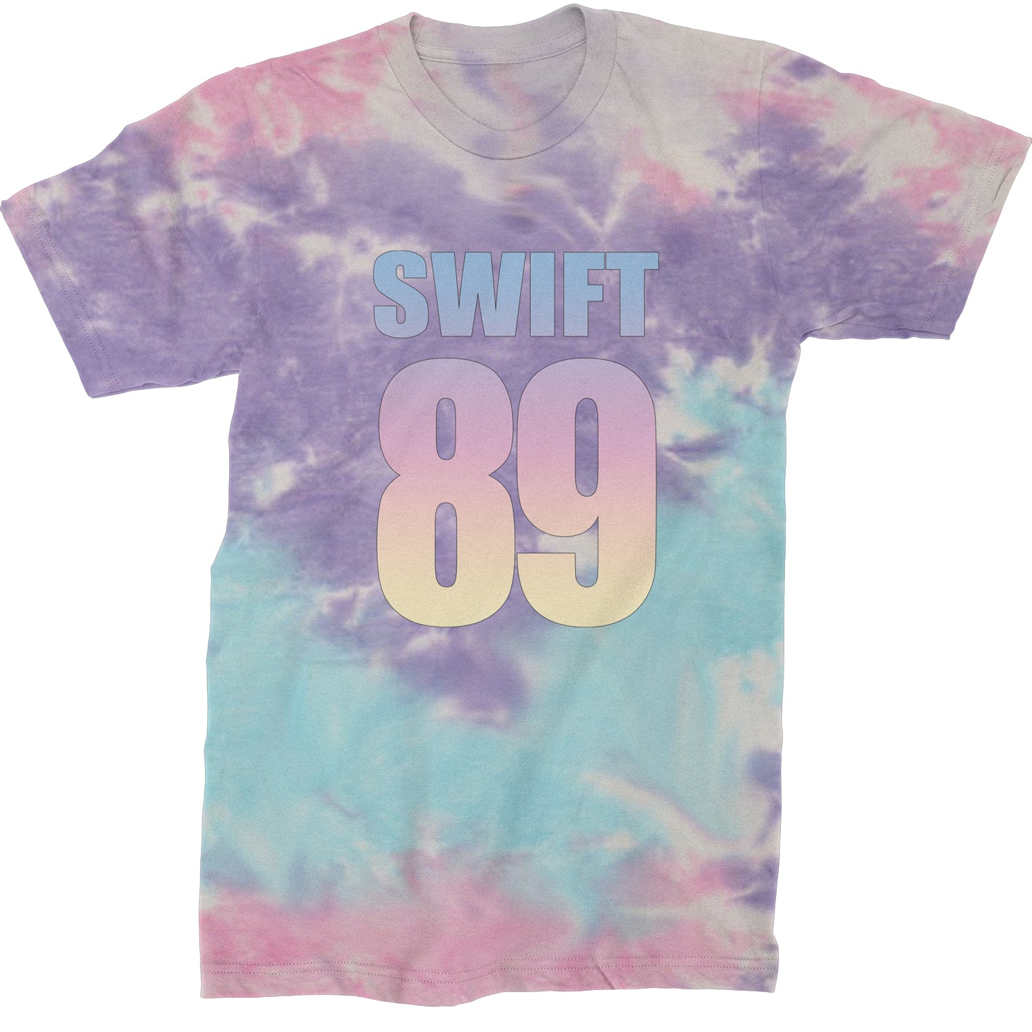 Lover Era Swift 89 Birth Year Music Fan TTPD Mens T-shirt Tie-Dye Cotton Candy