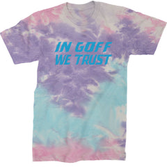 In Goff We Trust Detroit  Mens T-shirt Tie-Dye Cotton Candy