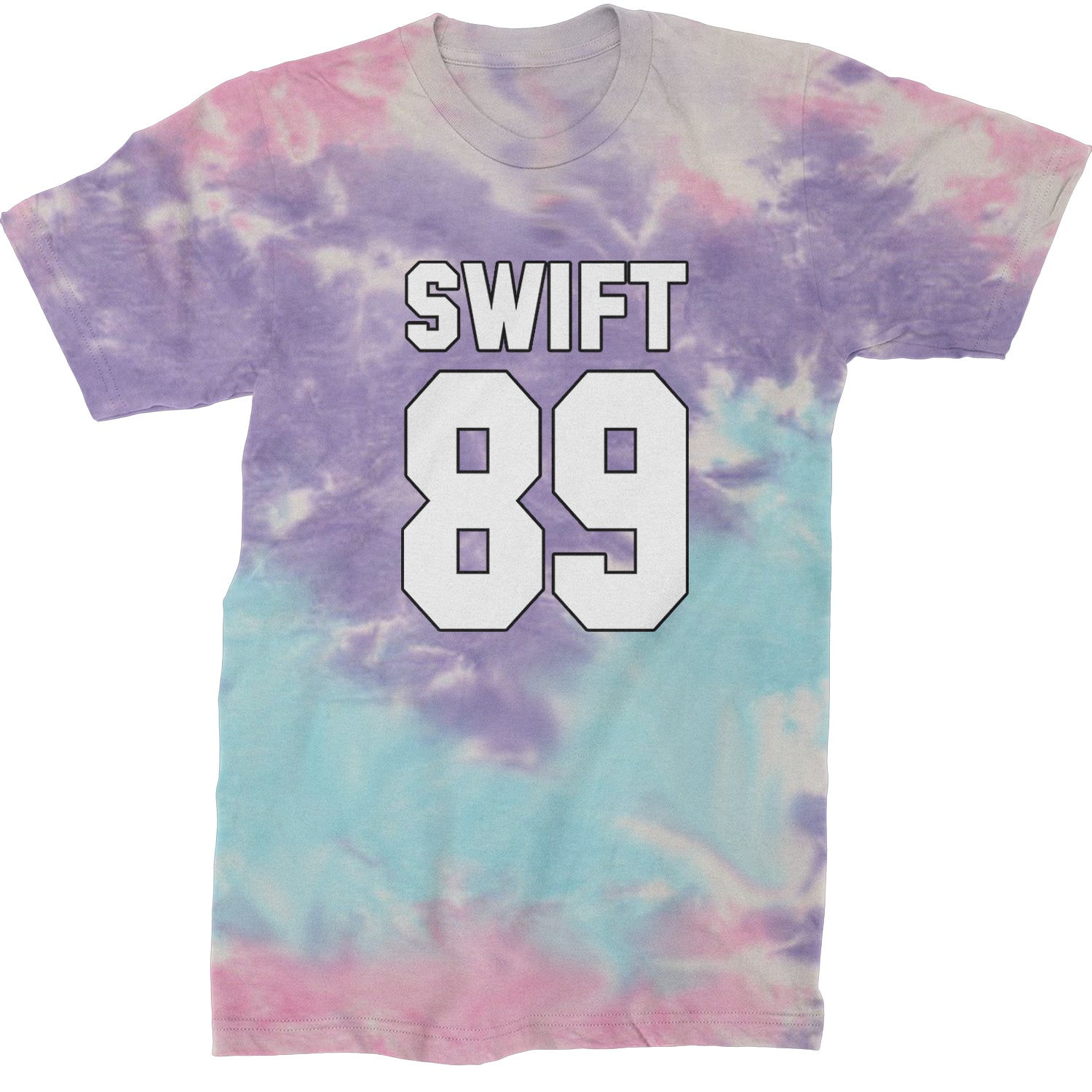 Swift 89 Birth Year Music Fan Era Poets Department Lover Mens T-shirt Tie-Dye Cotton Candy