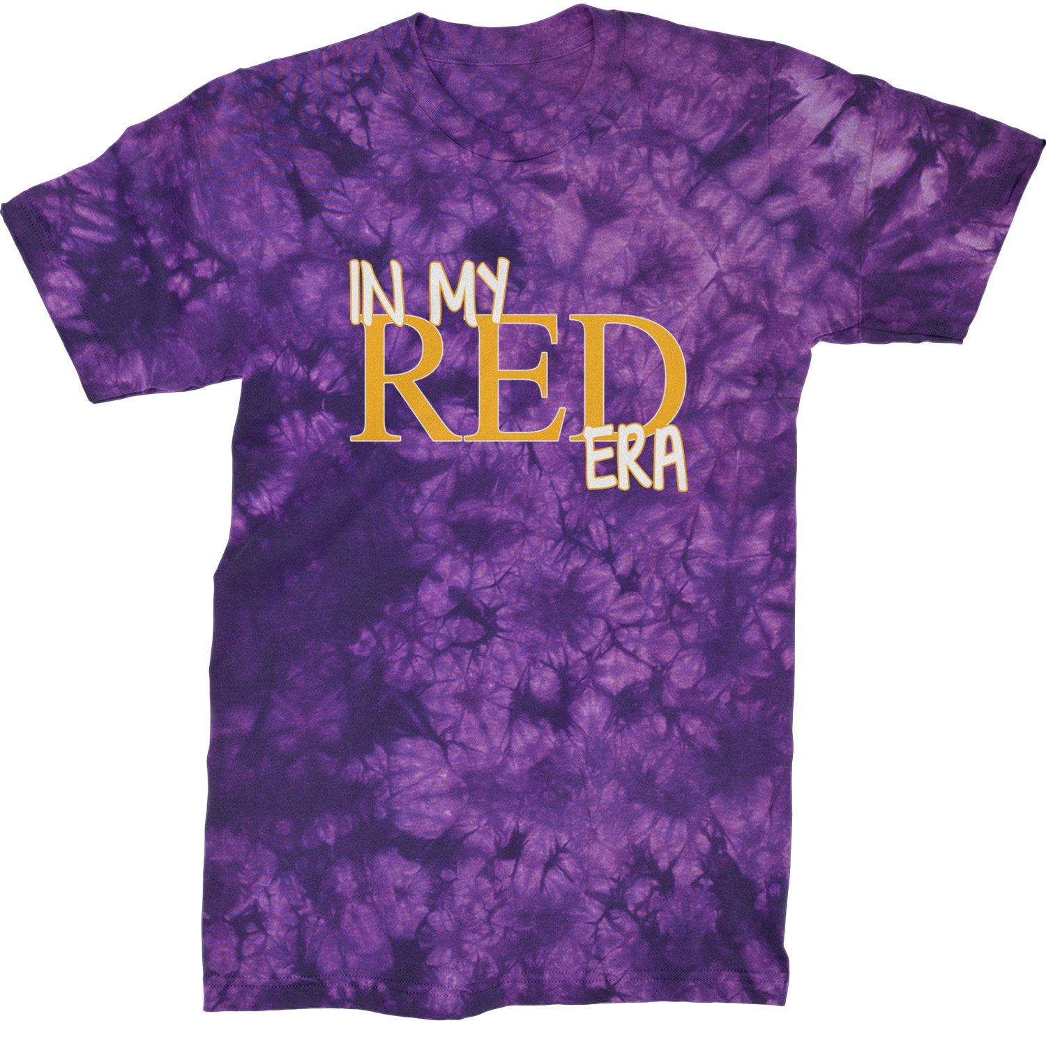 In My Red Era Kansas City Mens T-shirt Tie-Dye Crystal Purple