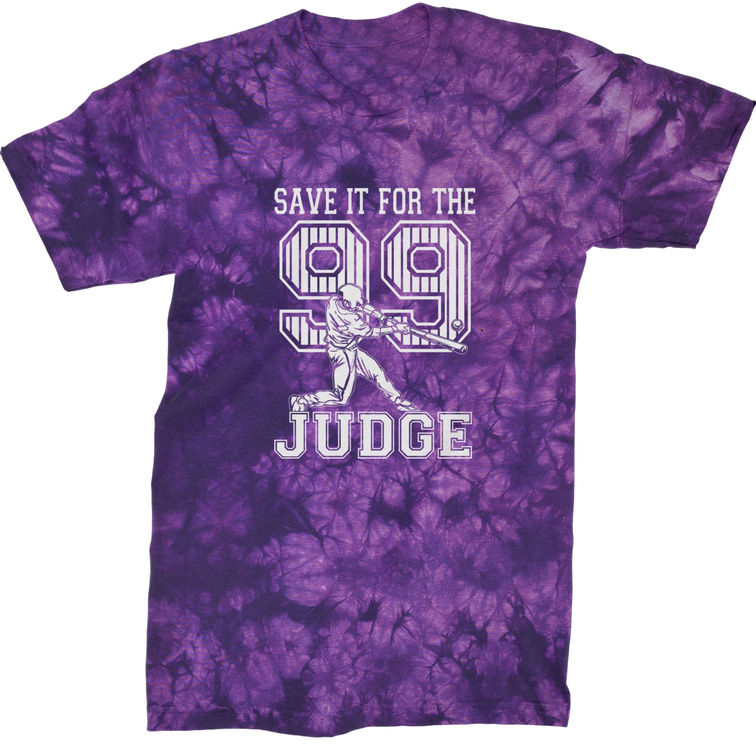 Save It For The Judge 99  Mens T-shirt Tie-Dye Crystal Purple