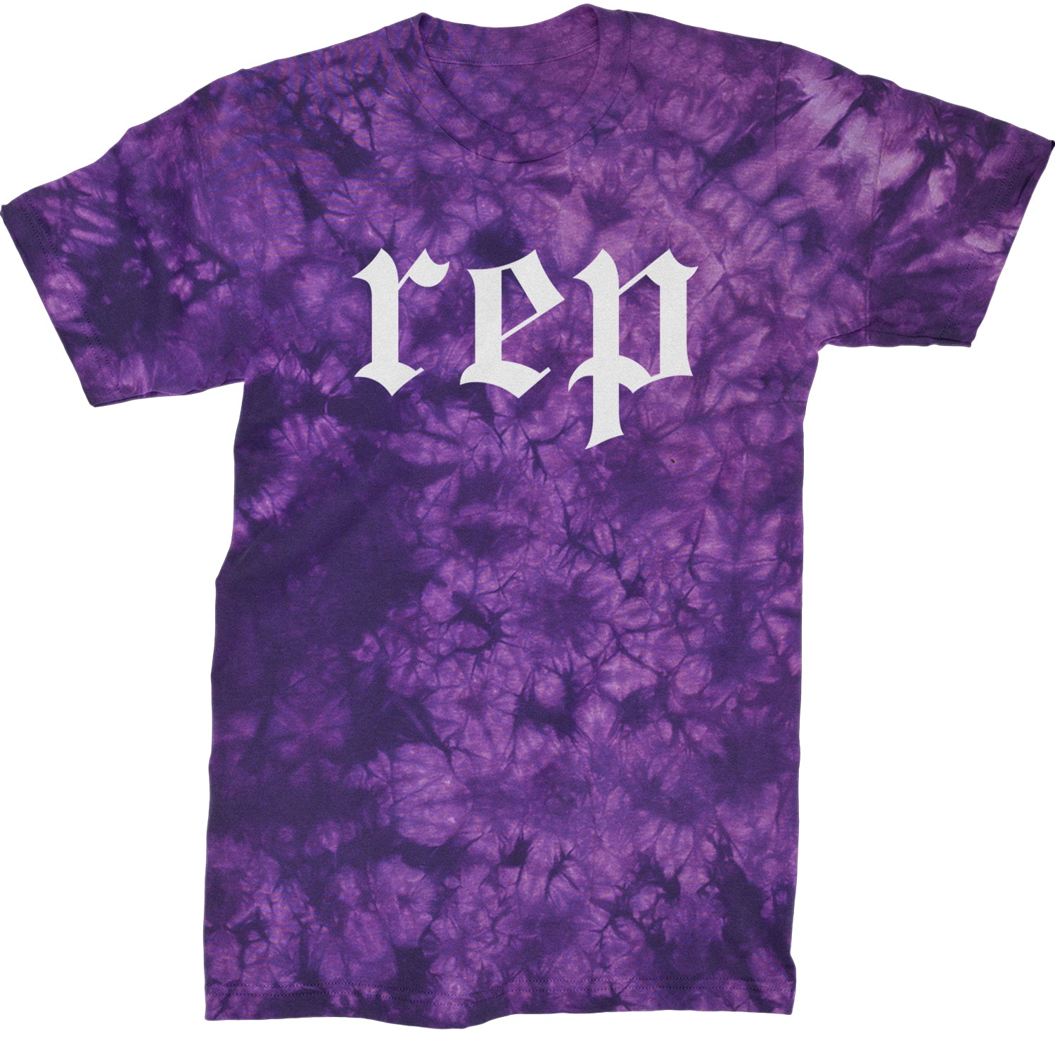 REP Reputation Eras Music Lover Gift Fan Favorite Mens T-shirt Tie-Dye Crystal Purple