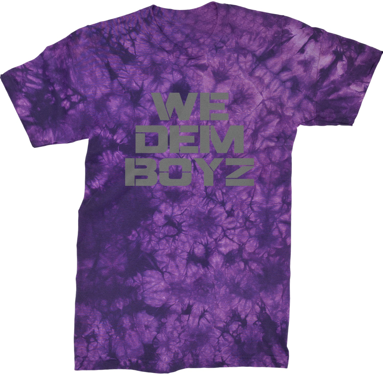 WE Dem Boys Dallas  Mens T-shirt Tie-Dye Crystal Purple