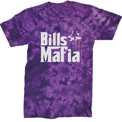 Mafia Bills Mafia Godfather Mens T-shirt Tie-Dye Crystal Purple