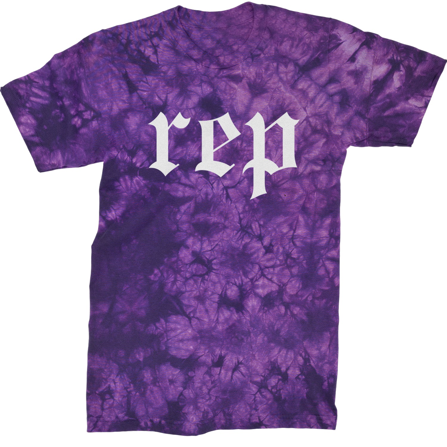 REP Reputation Eras Music Lover Gift Fan Favorite Mens T-shirt Tie-Dye Crystal Purple