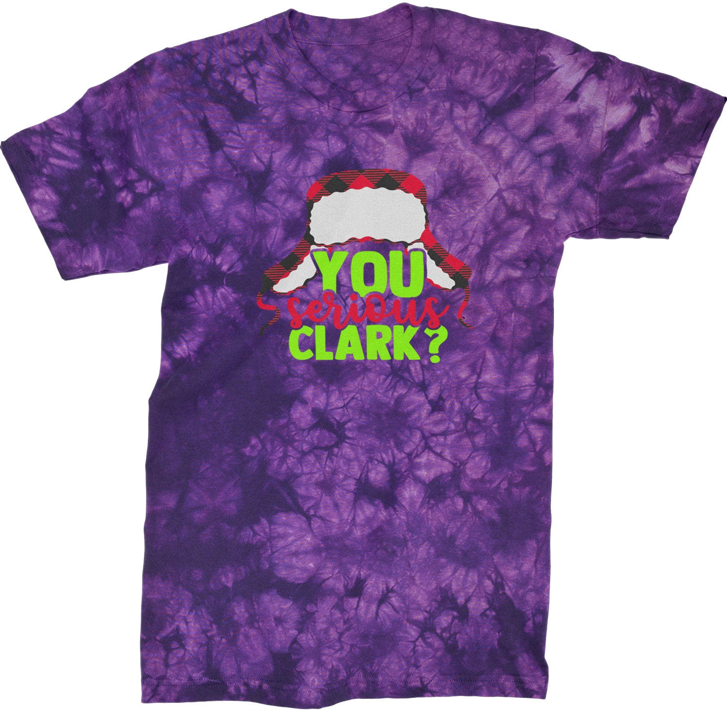 You Serious Clark? Griswold  Mens T-shirt Tie-Dye Crystal Purple