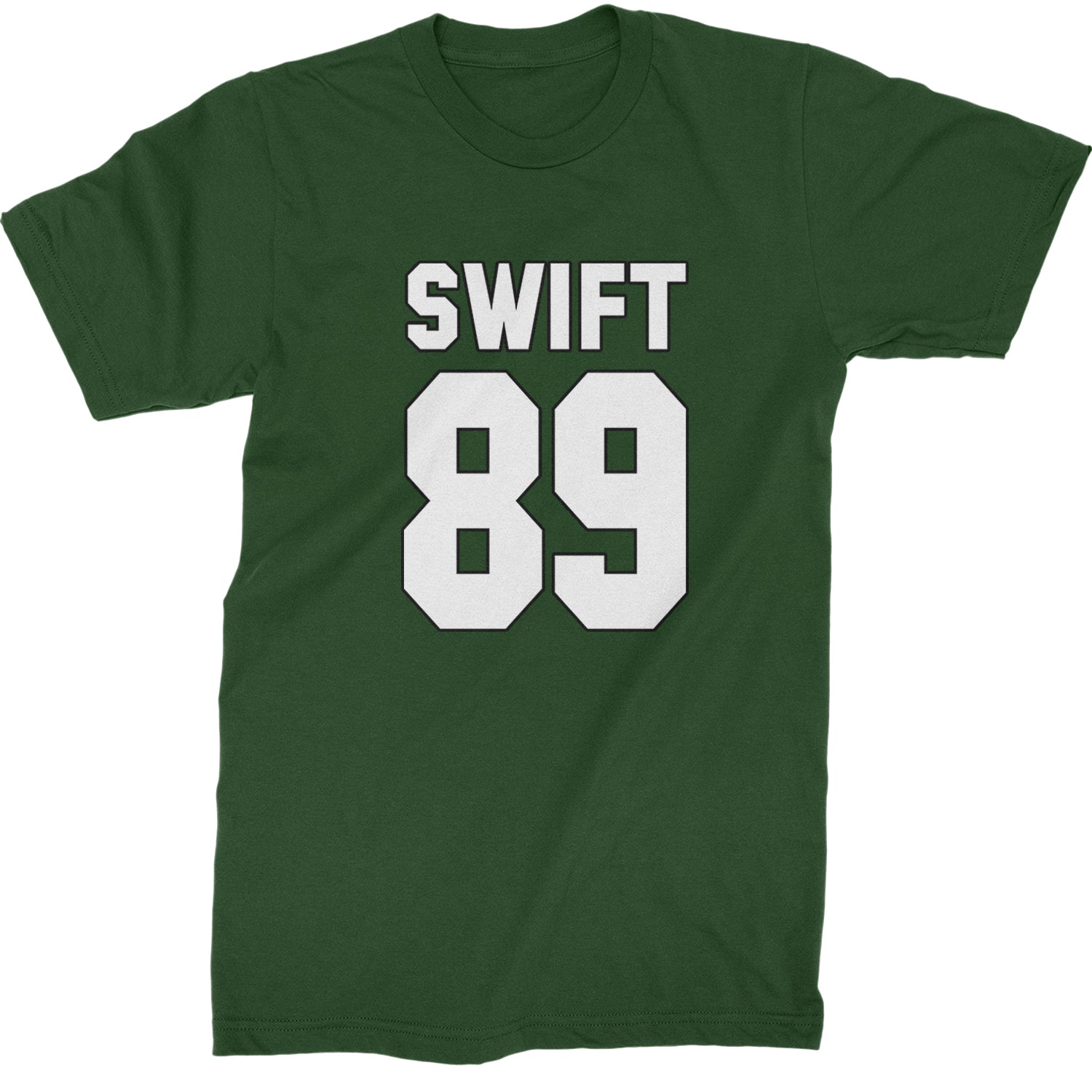 Swift 89 Birth Year Music Fan Era Poets Department Lover Mens T-shirt Forest Green