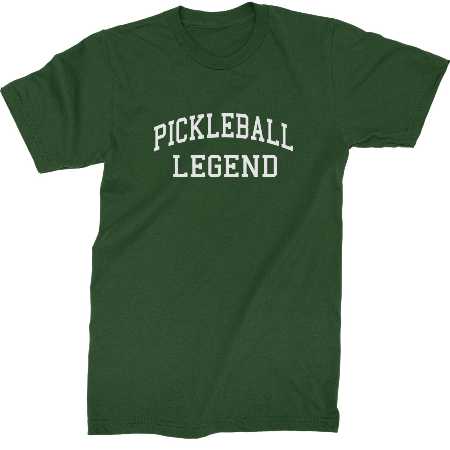 Pickleball Legend Dink Champion Mens T-shirt Forest Green