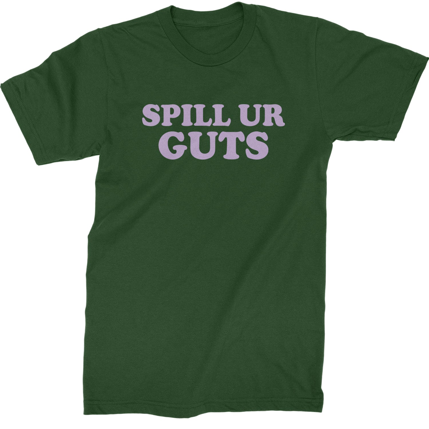 Spill Ur Guts Music Mens T-shirt Forest Green