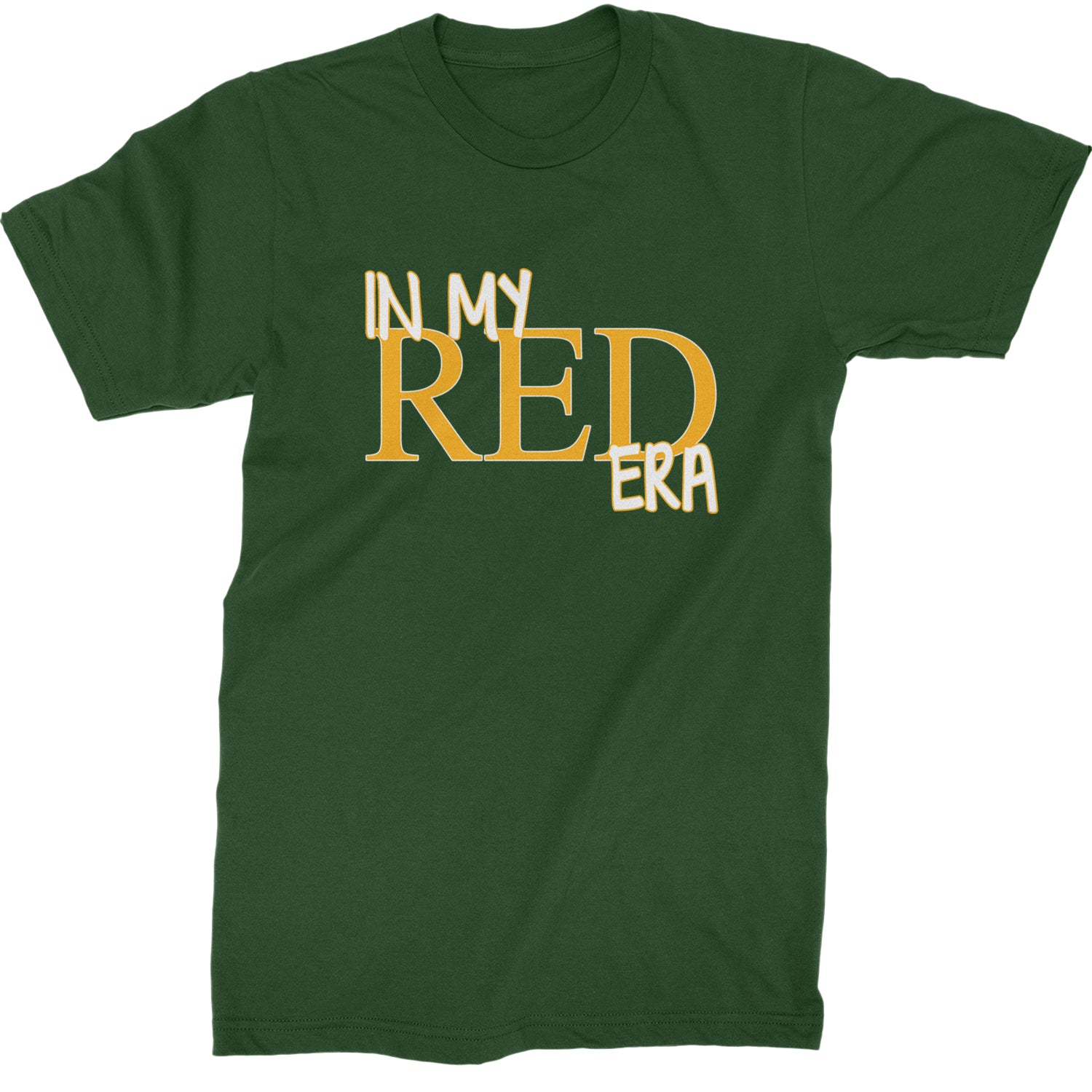 In My Red Era Kansas City Mens T-shirt Forest Green