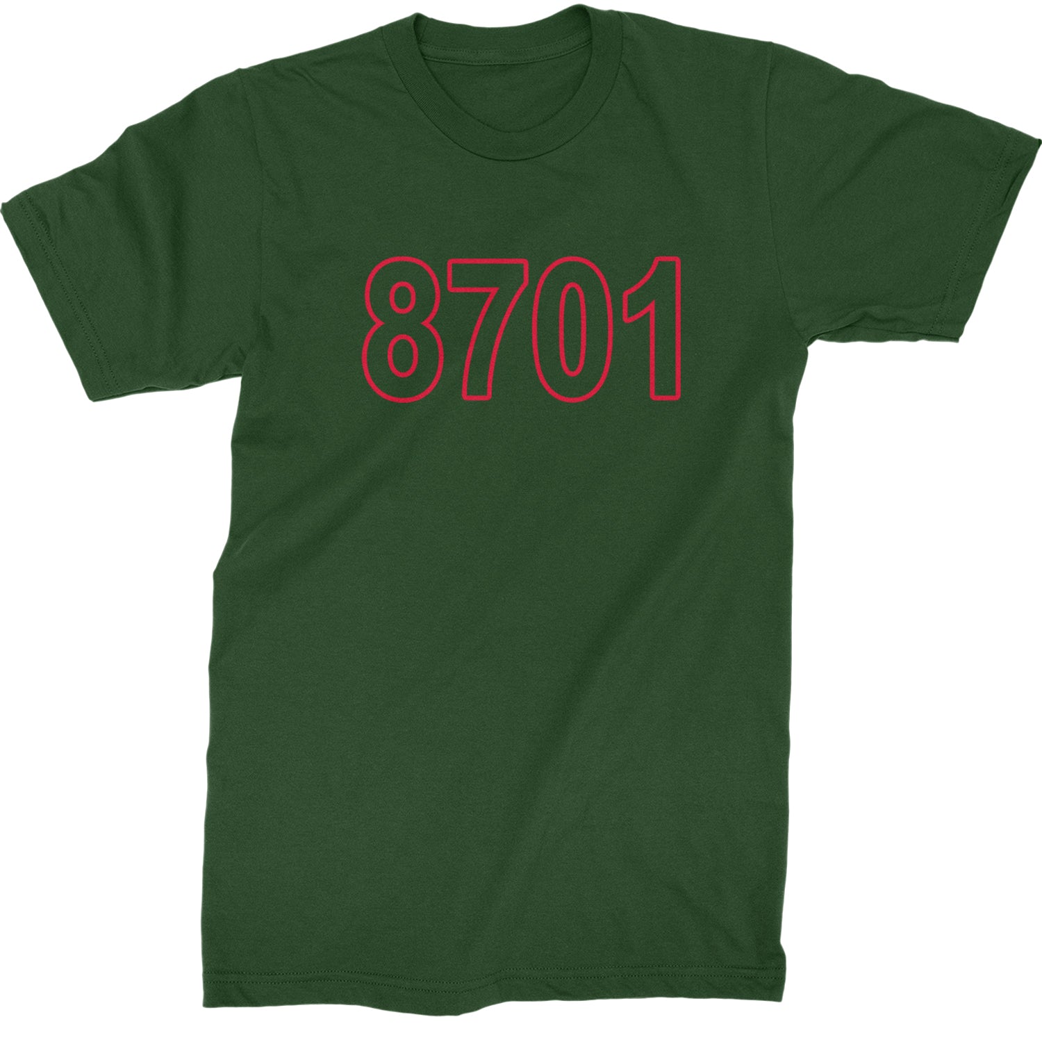 Timeless 8701 Era Y2K  Mens T-shirt Forest Green