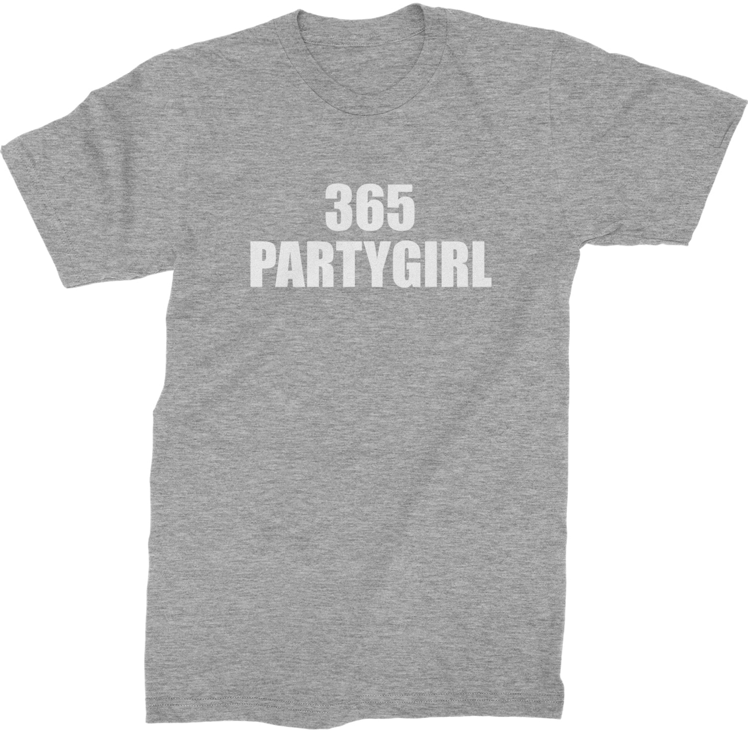 365 Party Girl Brat Girl Summer Mens T-shirt Heather Grey