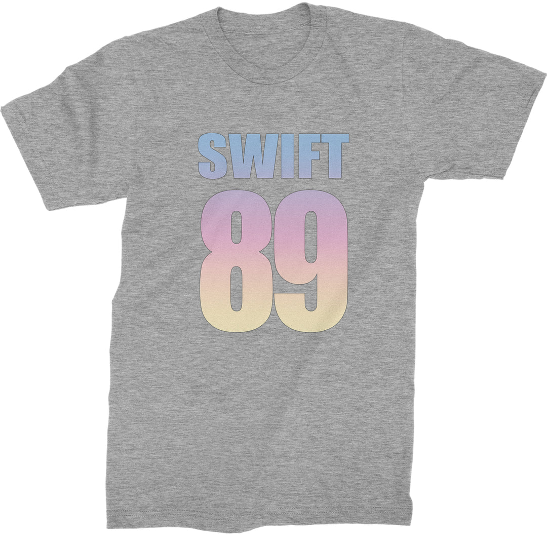 Lover Era Swift 89 Birth Year Music Fan TTPD Mens T-shirt Heather Grey