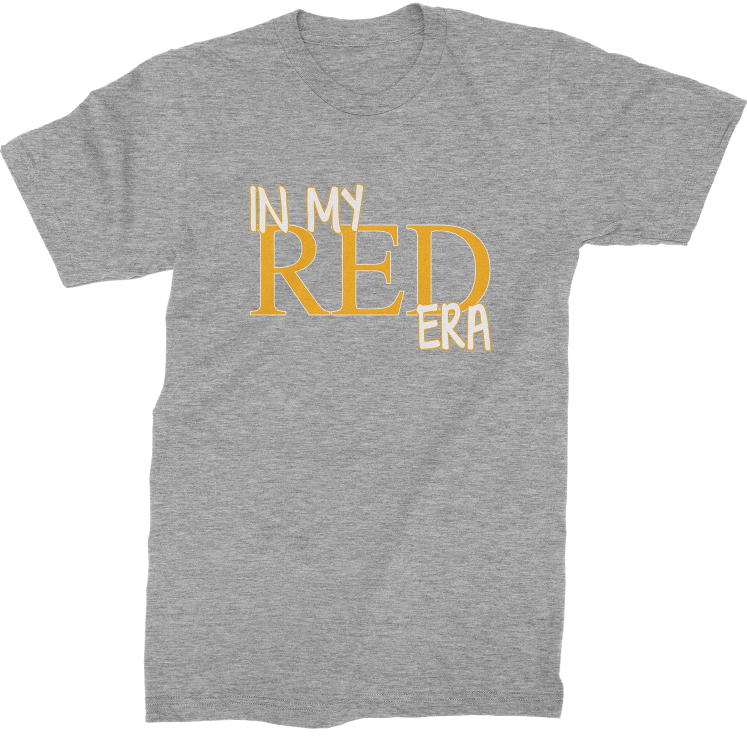 In My Red Era Kansas City Mens T-shirt Heather Grey