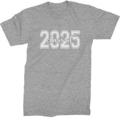 Class Of 2025 Graduation Mens T-shirt Heather Grey