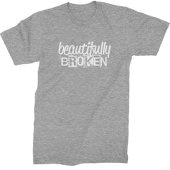 Beautifully Broken Music Mens T-shirt