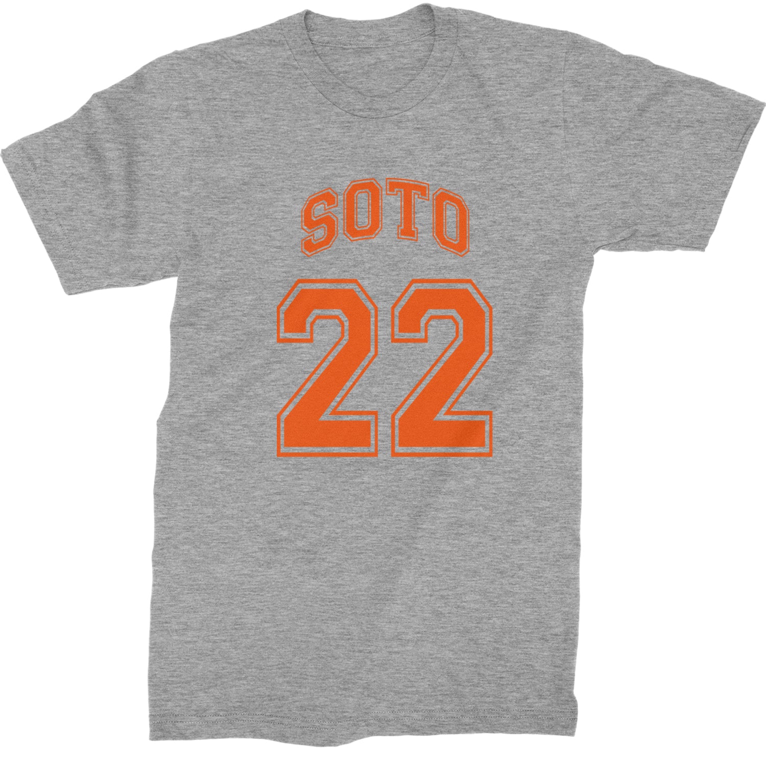 Soto Number 22  Mens T-shirt Heather Grey