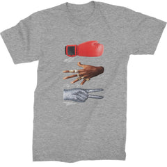 Tyson Jordan Jackson Iconic Michaels Mens T-shirt Heather Grey