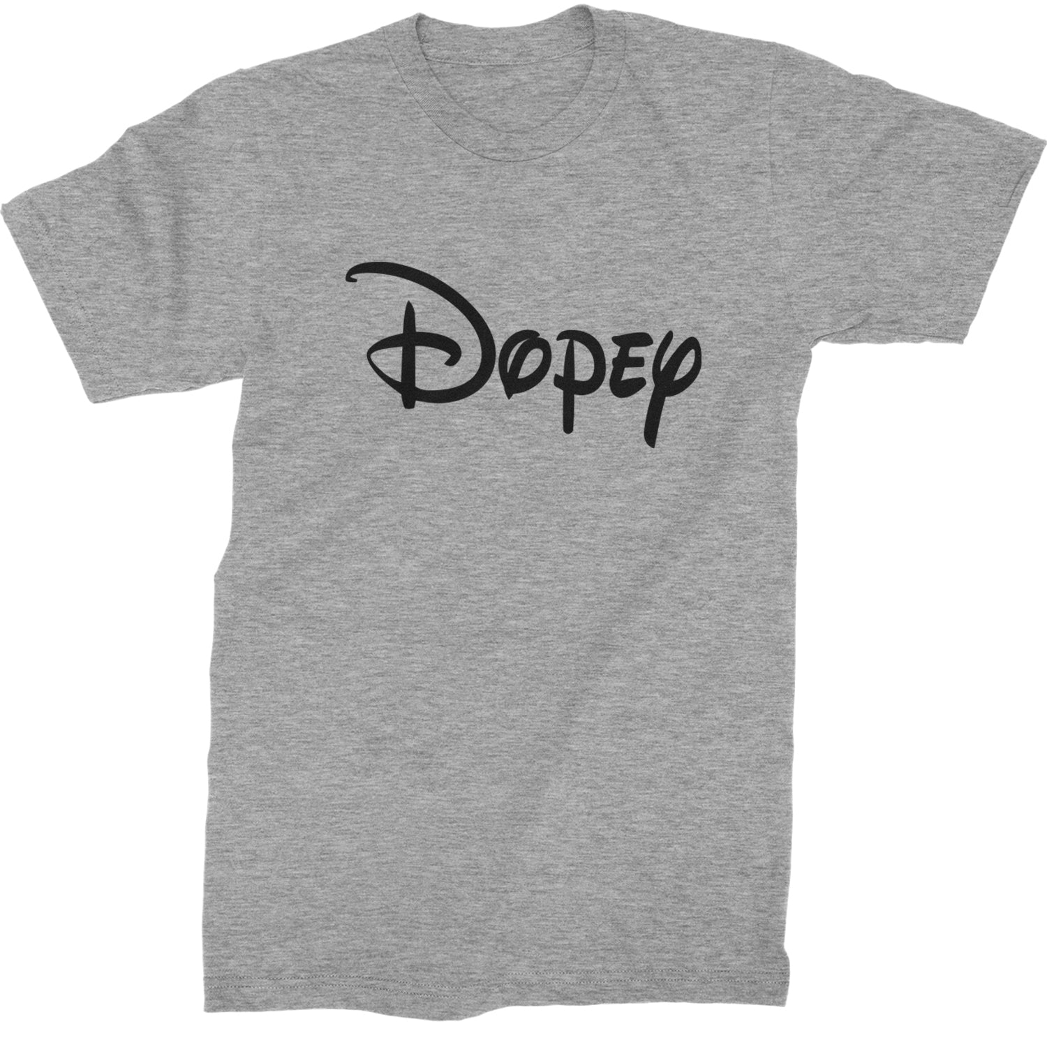 Dopey - 7 Dwarfs Costume Mens T-shirt Heather Grey