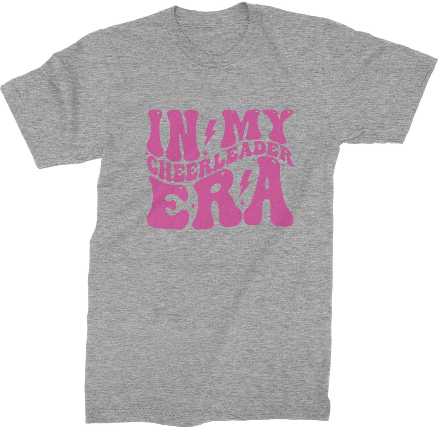 In My Cheerleader Era Mens T-shirt Heather Grey