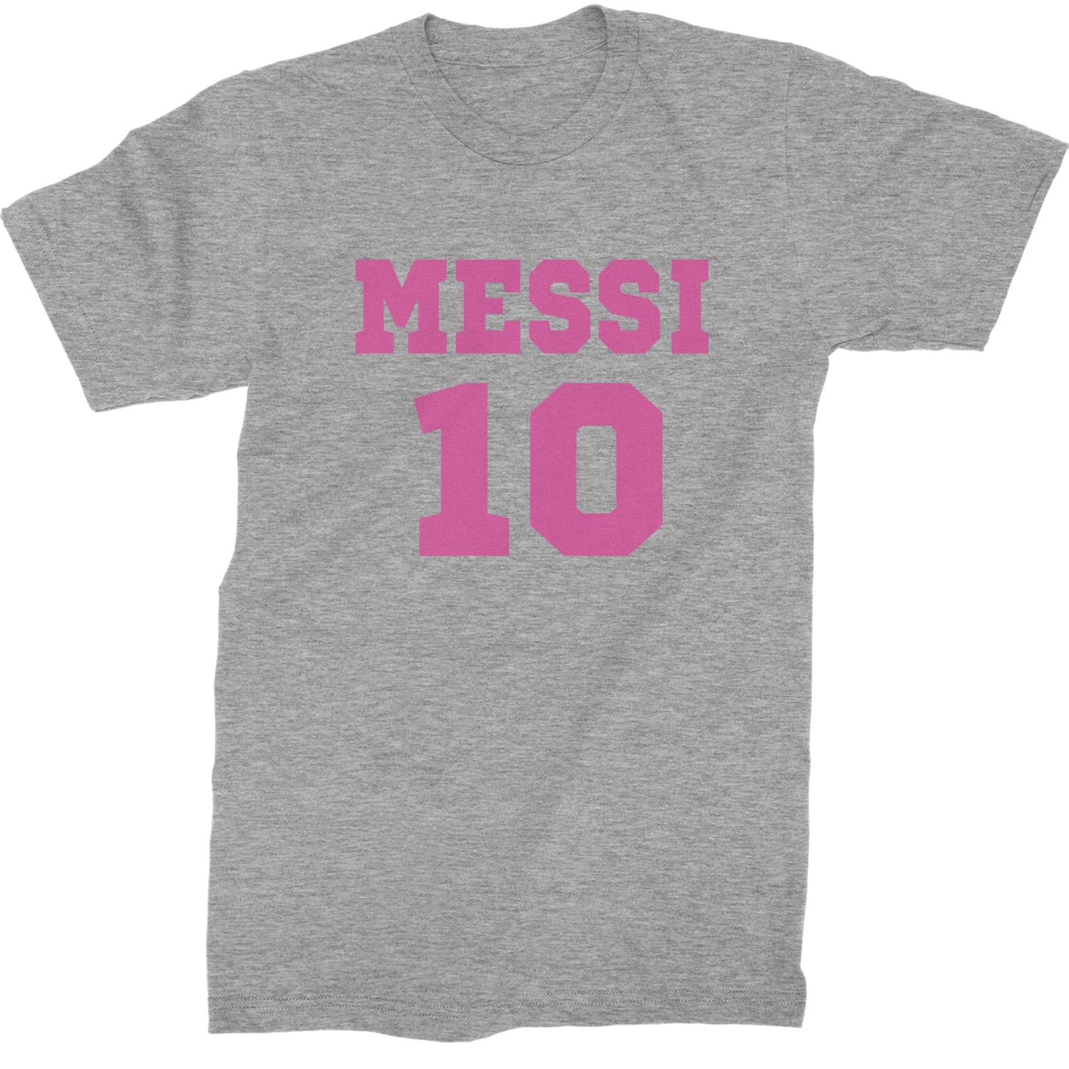 Messi World Soccer Futbol Messiami Mens T-shirt Heather Grey