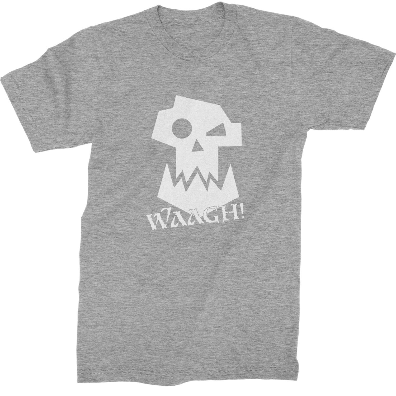 Ork Miniature Tabletop Wargaming Waagh Mens T-shirt Heather Grey