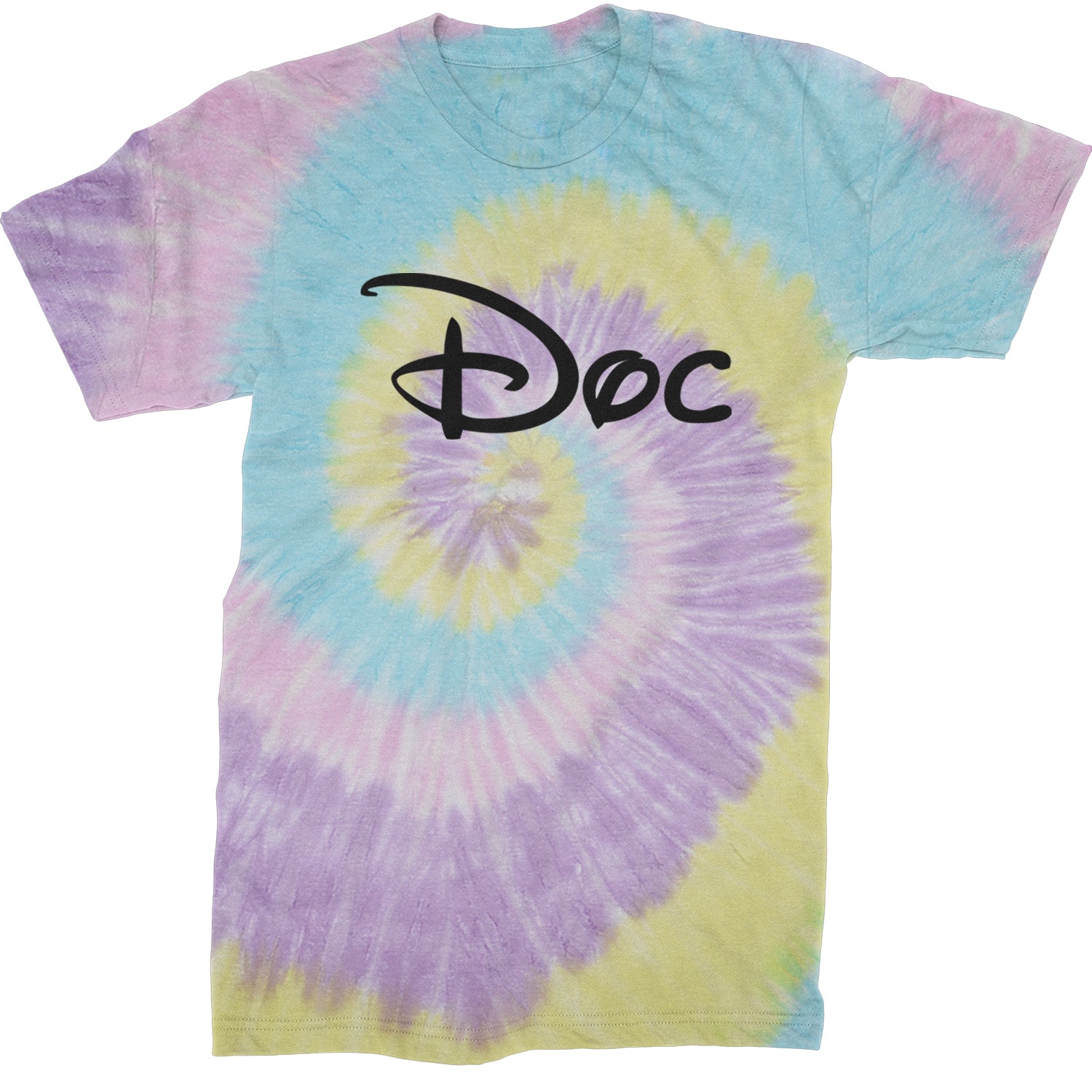 Doc - 7 Dwarfs Costume Mens T-shirt Tie-Dye Jellybean