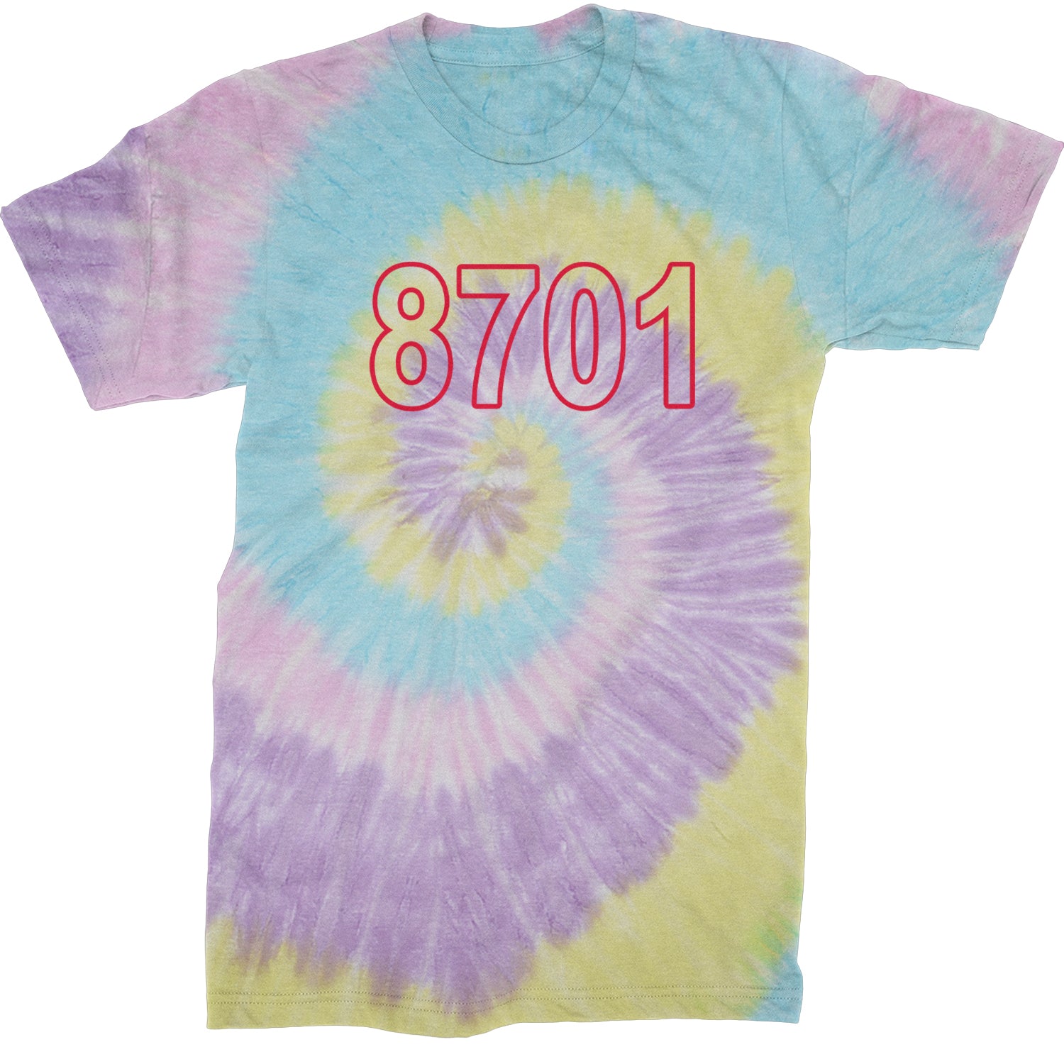 Timeless 8701 Era Y2K  Mens T-shirt Tie-Dye Jellybean