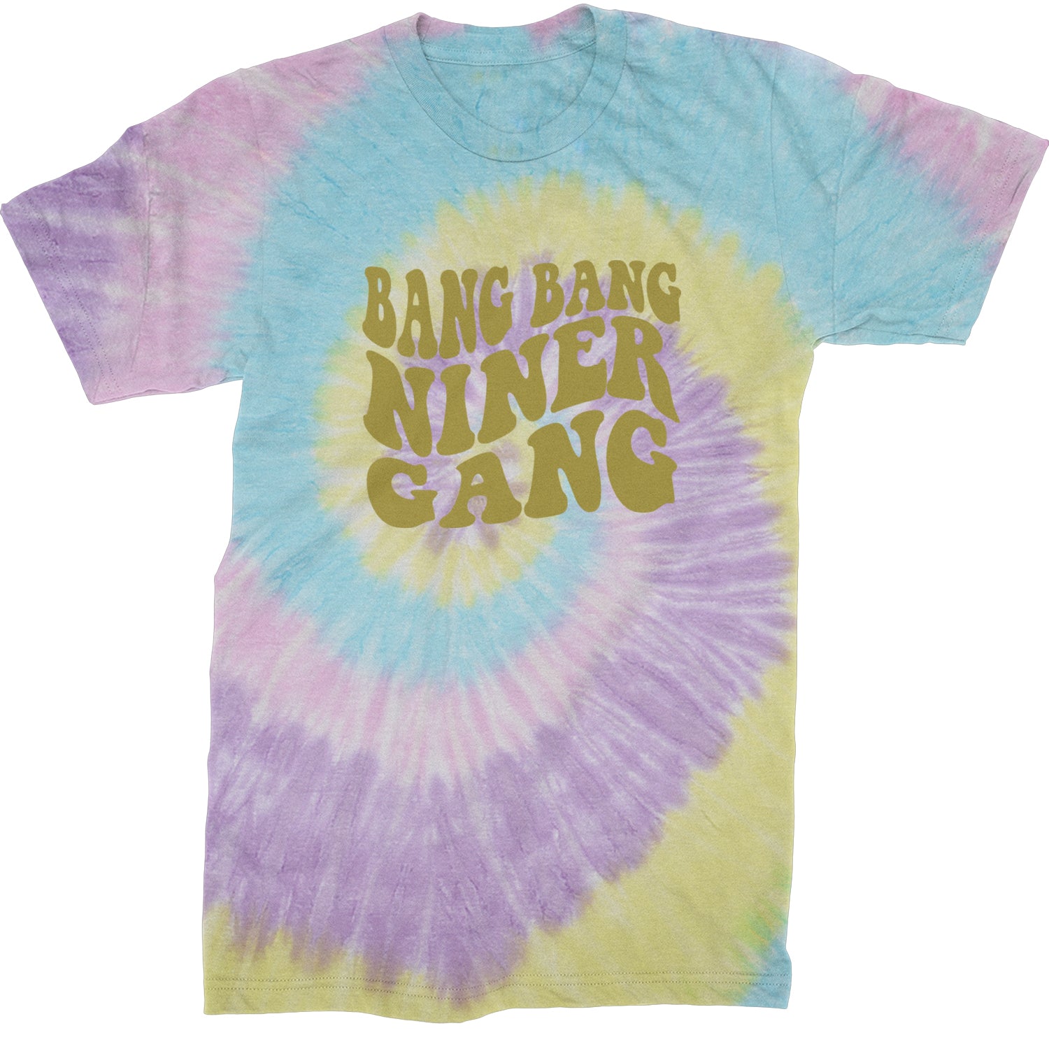 WAVE Bang Bang Nin-r Gang San Francisco Mens T-shirt Tie-Dye Jellybean