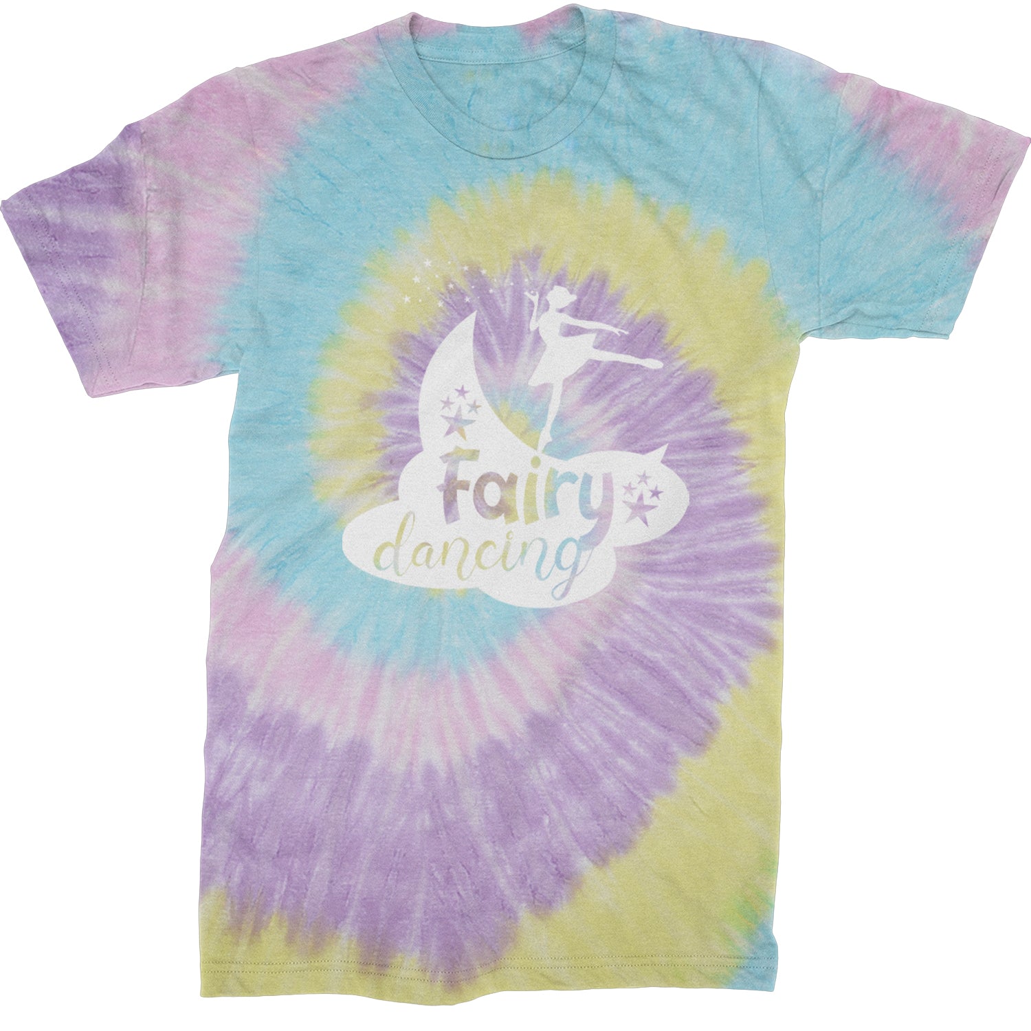 Fairy Dancing Mens T-shirt Tie-Dye Jellybean