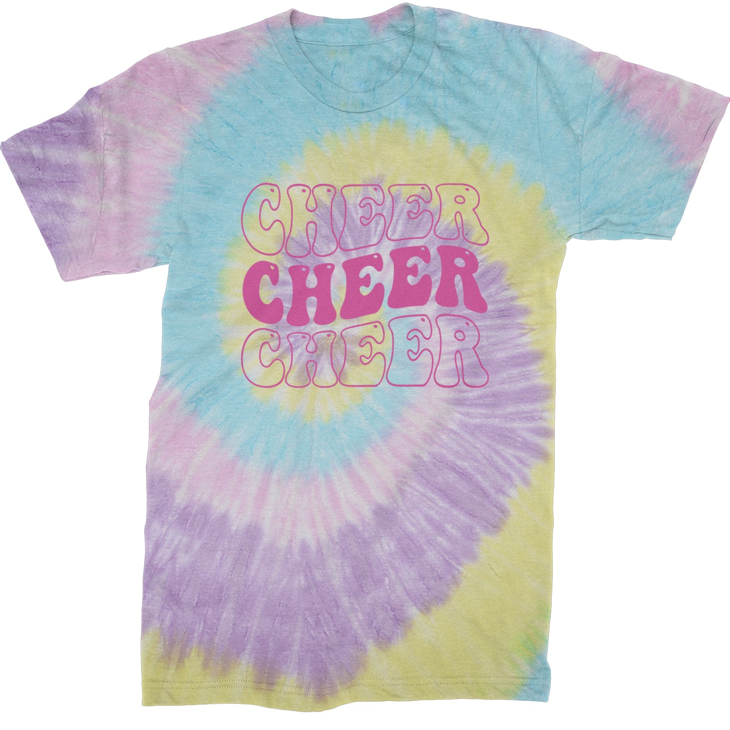 Cheer Cheer Cheer Mens T-shirt Tie-Dye Jellybean