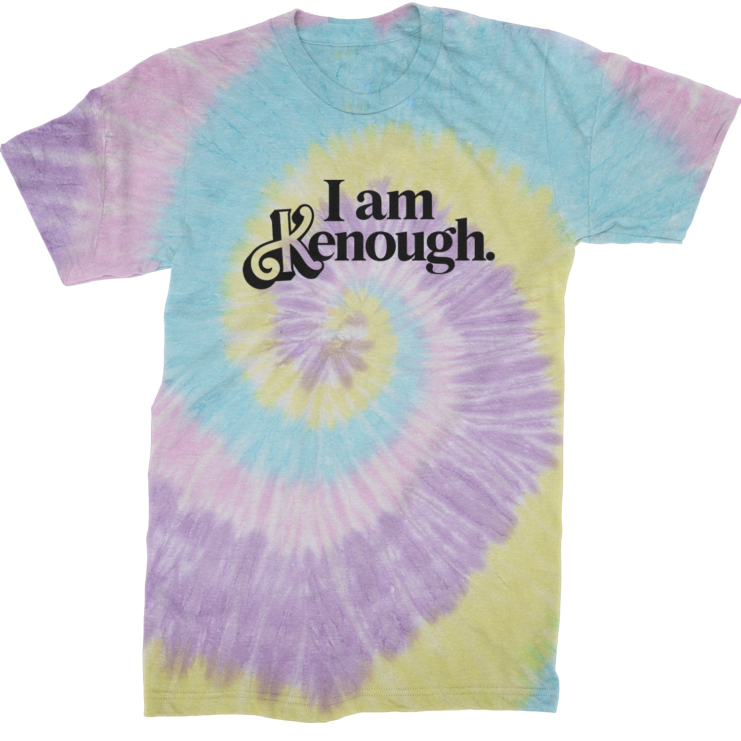 I Am Kenough Barbenheimer Mens T-shirt Tie-Dye Jellybean